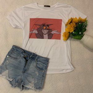 Tom and Jerry Graphic Tee